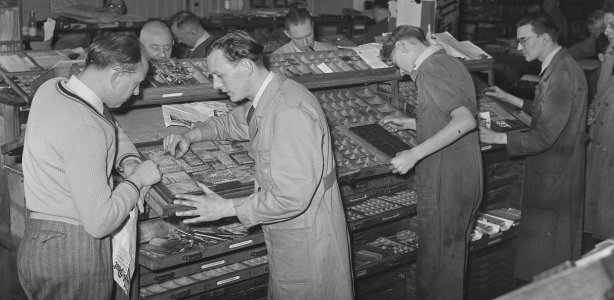 Verdwenen beroep: de letterzetter | IsGeschiedenis
