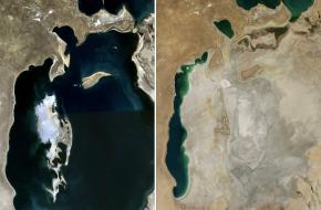 Aralmeer Milieu Kazachstan Oezbekistan