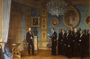 De Mexicaanse delegatie benoemt Ferdinanrd Maxilmiliaan van Oostenrijk als Keizer van Mexico