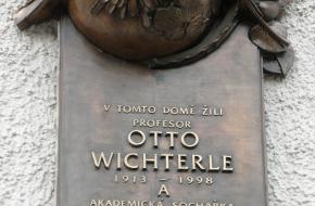 Gedenkplaat Otto Wichterle
