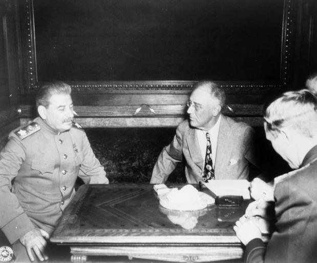 Stalin Roosevelt Conferentie Jalta