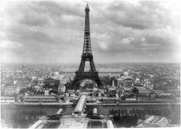 De bouw van de Eiffeltoren