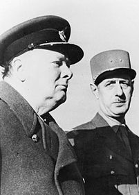 De gespannen relatie tussen Churchill en De Gaulle De gespannen relatie tussen Churchill en De Gaulle